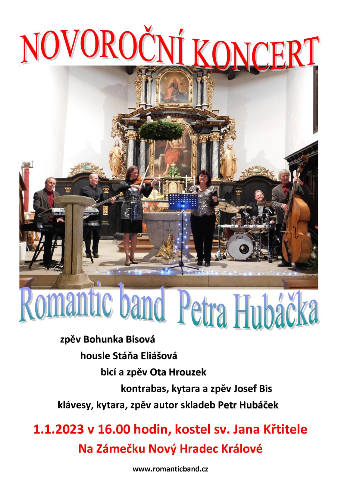Romantic band Petra Hubáčka