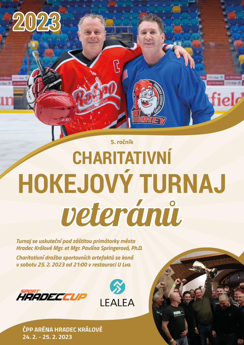 Charitativní hokejový turnaj veteránů