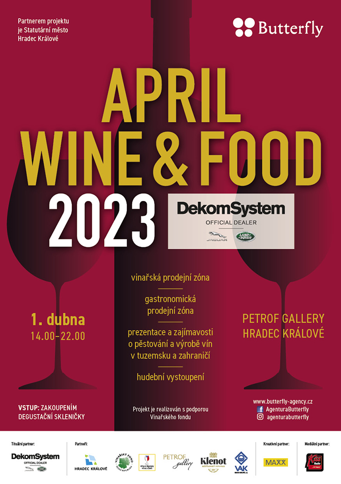 April wine & food festival 2023 Hradec Králové