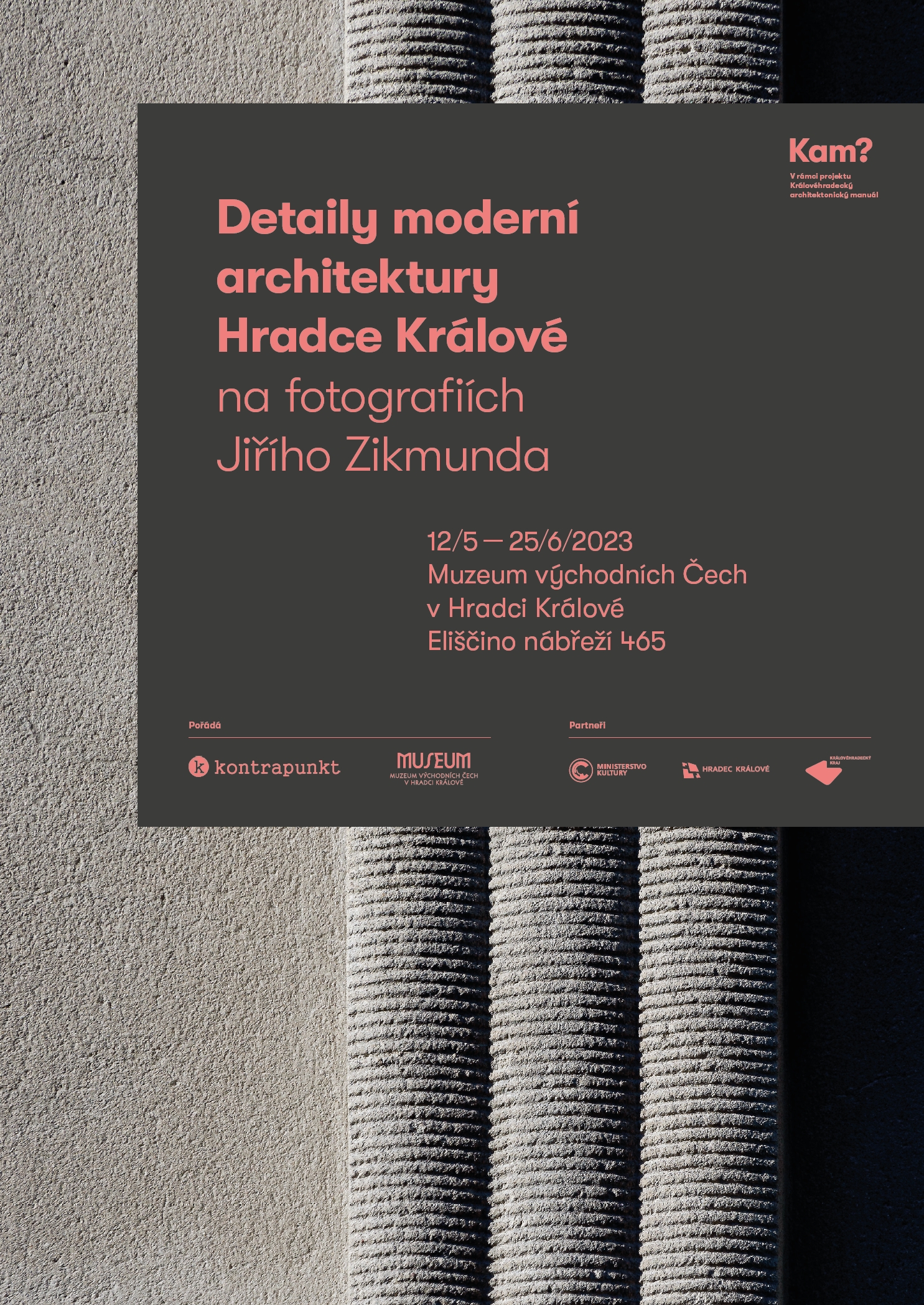 Detaily moderní architektury na fotografiích Jiřího Zikmunda