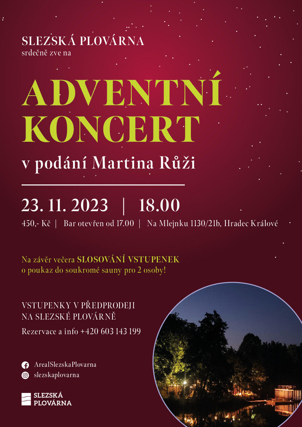 Adventní koncert v podání Martina Růži