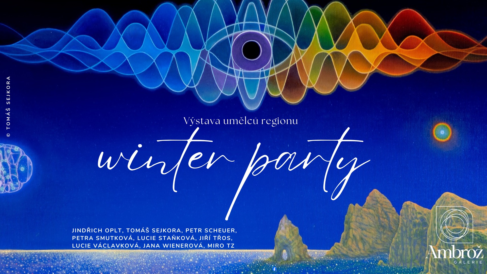 (vernisáž) Winter Party - výstava umělců regionu
