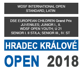 HRADEC KRÁLOVÉ OPEN - WDSF INTERNATIONAL OPEN HRADEC KRÁLOVÉ OPEN - WDSF INTERNATIONAL OPEN